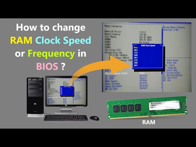 How to change RAM Clock Speed or Frequency in BIOS ?