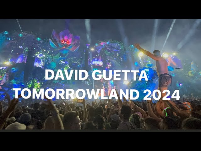 David Guetta in Tomorrowland 2024.