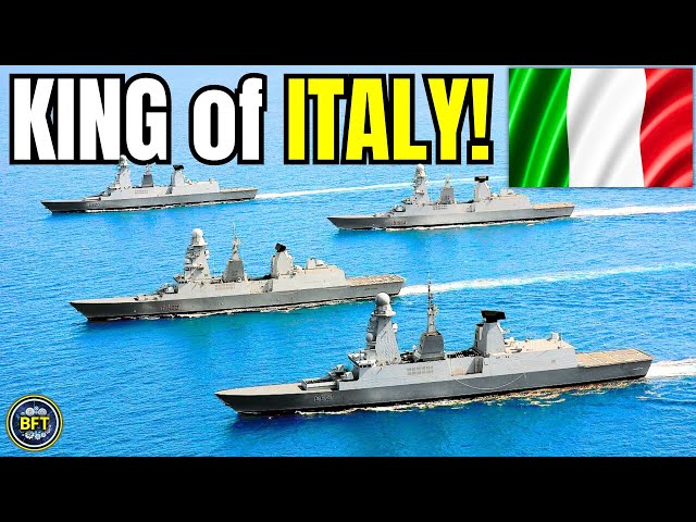 Top 10 Most Powerful Military Warships of the Italian Navy!