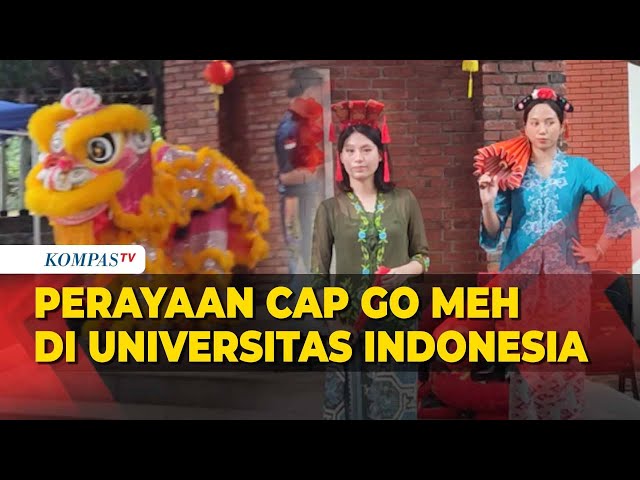 Atraksi Barongsai hingga Fesyen Show Meriahkan Cap Go Meh di Universitas Indonesia