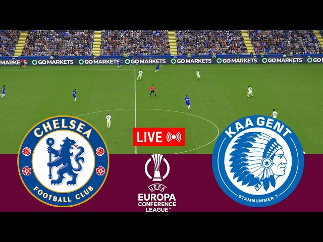 [LIVE] Chelsea vs Gent. Conference League 24/25 Full match - Video game simulation