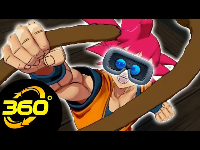 SSJG GOKU 360° FISHING | Dragon Ball Z Kakarot 360° VR