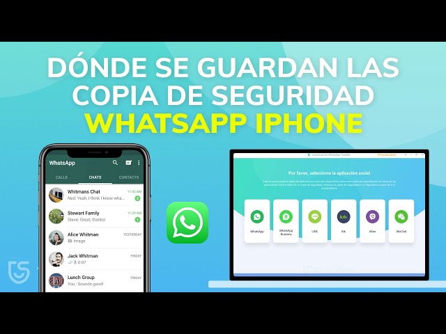 Dónde se guardan las copia de seguridad WhatsApp iPhone