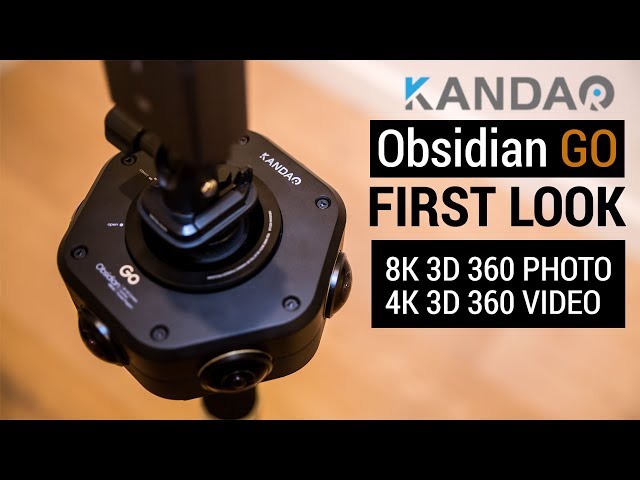 Kandao Obsidian Go - First Look Review | 8K Stereo 3D 360 photography, 4K 3D 360 video!