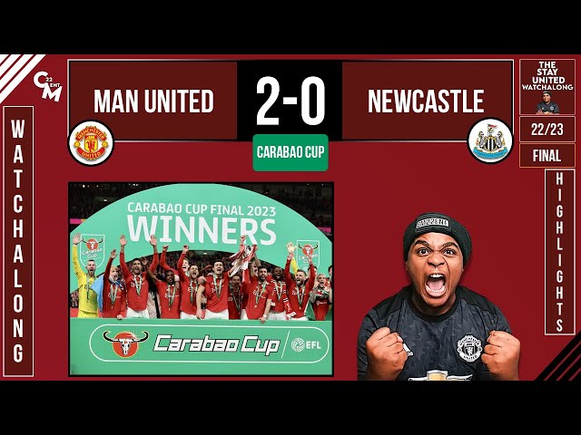 MANCHESTER UNITED 2-0 NEWCASTLE Watchalong Highlights