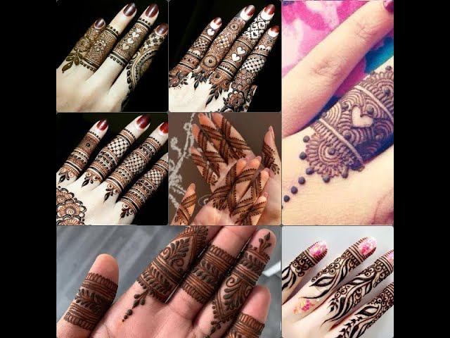 Full Finger Mehndi Designs | Easy Finger Mehndi Designs | Ayse Mehndi Blossoms