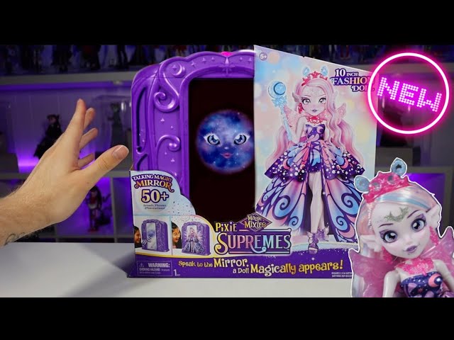 Magic Mixies Pixlings Pixie Supremes Doll Unboxing! Fortune teller & mirror