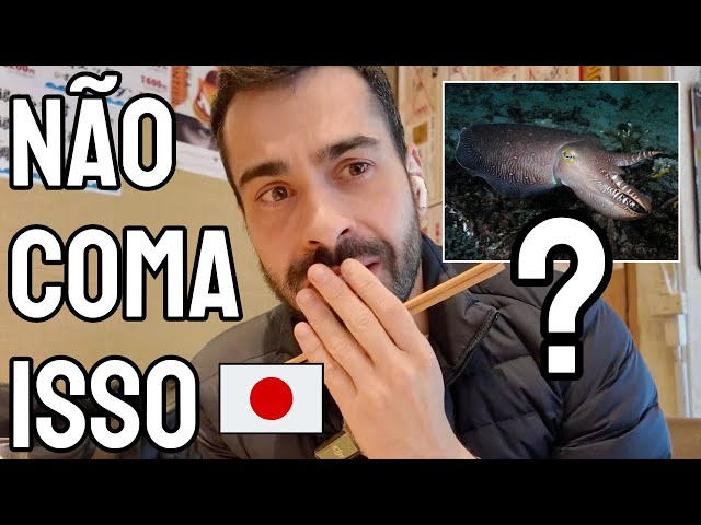 TAVA TUDO UMA DELÍCIA ATÉ... Comendo num Sushi Tradicional em Tóquio - Japão Por Um Mês - Dia 10.2