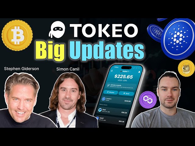 Big Tokeo Updates and Bitcoin Cardano Crossover