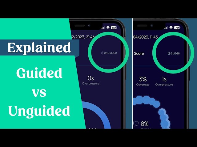 Oral-B Guided vs Unguided brushing