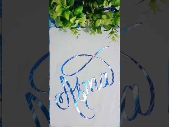 Magic ✨ pen calligraphy ❤ Asma #tanuartcreation #art #trending #calligraphy #love