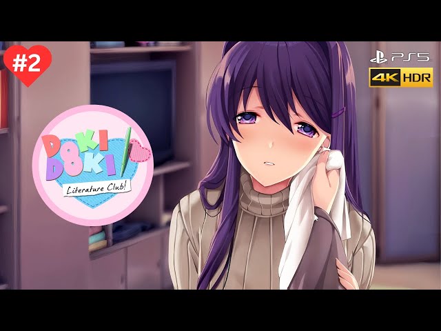 Doki Doki Literature Club (DDLC) PS5™ Playthrough Gameplay - Part 2 (No Commentary)