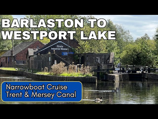 Barlaston to Westport Lake - Trent and Mersey Canal - Narrowboat Cruise through Stoke on Trent