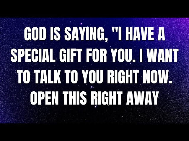 God is telling you, "I have a surprise for you. Something wonderful is #godmessage #jesusmessage