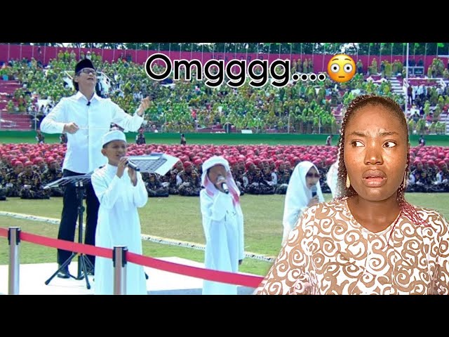 Orchestra Shalawat Asyghil di Puncak Satu Abad NU | REACTION VIDEO (Non Muslim Reacts)