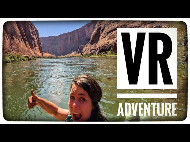 VR ADVENTURE Paddle Board Under Horseshoe Bend: National Geographic  Style Vlog 360