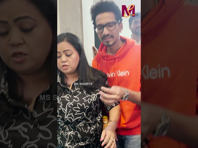 Best Couple 💘 Comedian Bharti Singh With Haarsh Limbachiyaa Spotted At Her Studio 😍 | #bhartisingh