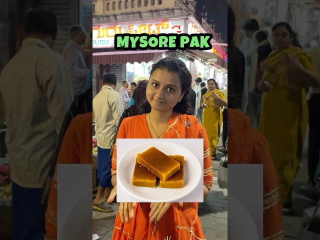 #703 I tried MYSORE PAK of MYSORE