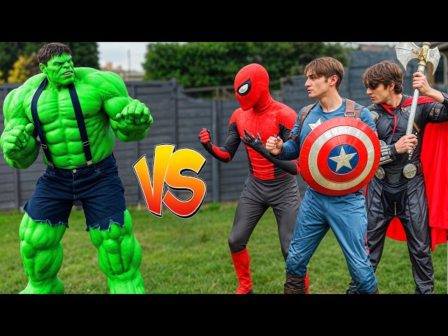 Hulk VS The Avengers