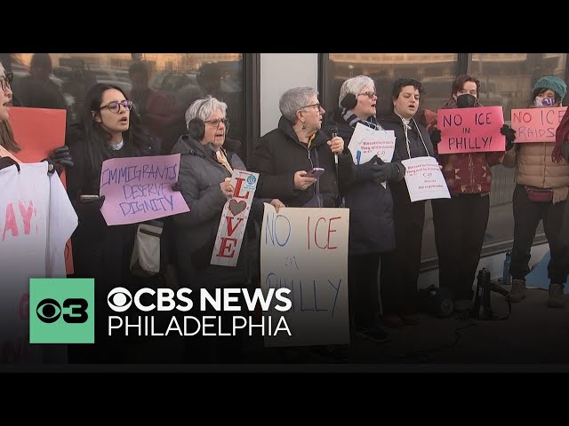 After apparent ICE raid in North Philadelphia, immigration advocates protest in Old City