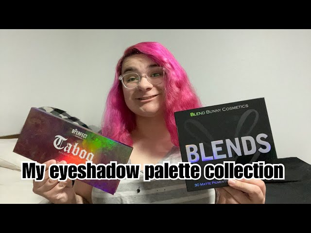 My eyeshadow palette collection