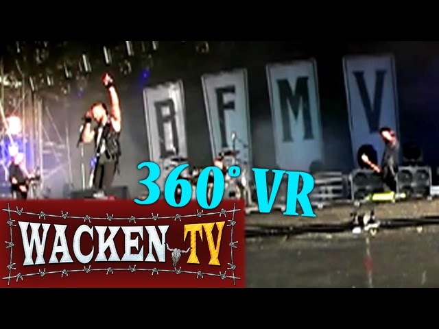 Bullet for My Valentine - Tears Don't Fall - 360° VR Live at Wacken Open Air 2016