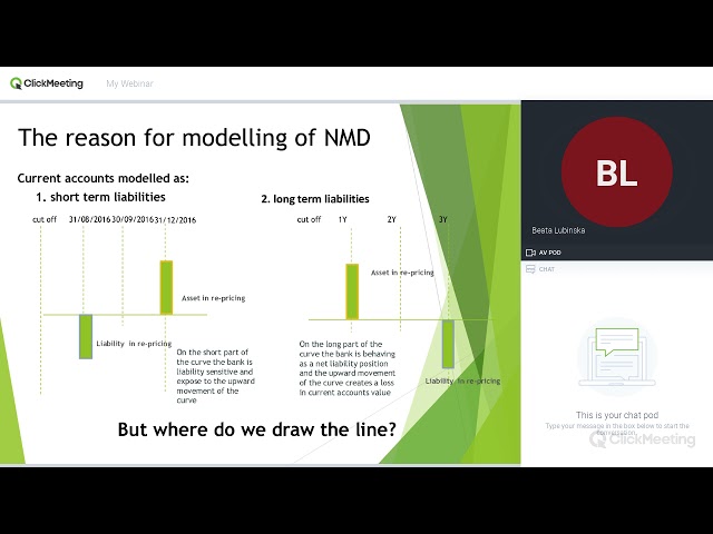 Why to model Non Maturing Deposits (NMDs)