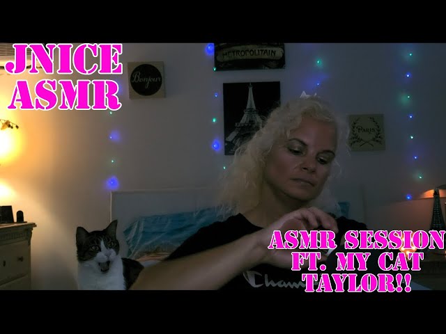 JNice ASMR - Asmr Session With My Cat Taylor!