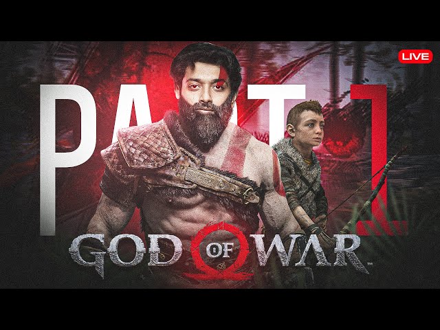 🔴GOD of WAR Part 1 Walkthrough | Finishing this before RAGNAROK releases !