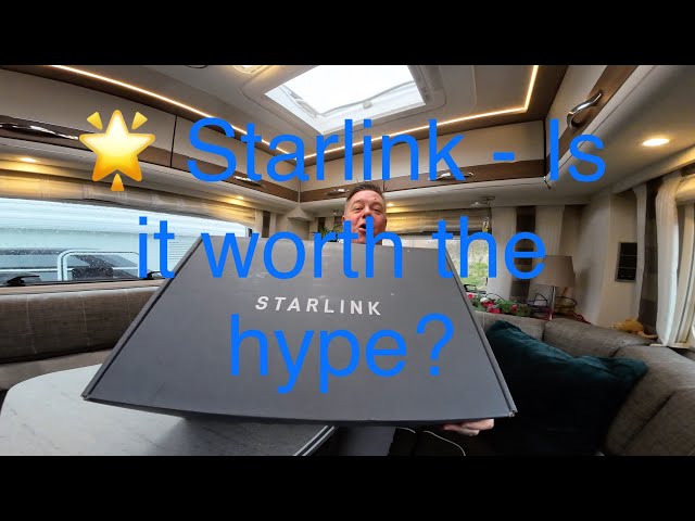 Starlink Unboxing and Installation in Our Motorhome: First Impressions