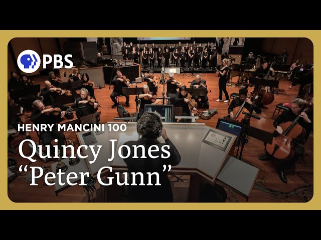 Quincy Jones & John Williams Record "Peter Gunn" | Mancini 100 | Great Performances on PBS