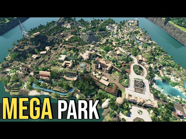 The BIGGEST Park In Planet Coaster 2 So Far!