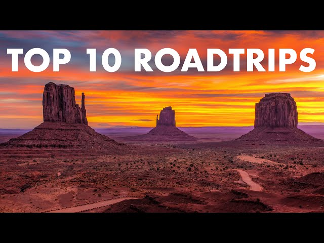 TOP 10 USA ROADTRIPS TO DO IN 2024