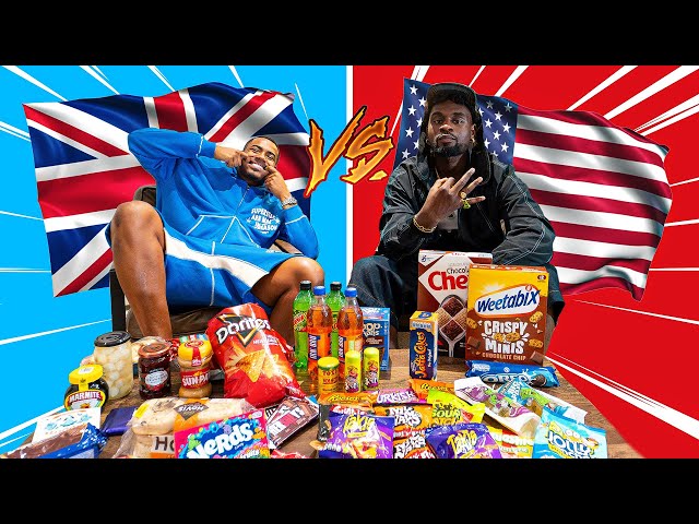 UK vs USA SNACKS 🍭 FT. DAMI HOPE | TYRIQUE HYDE