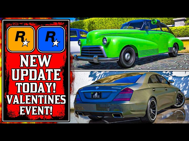 It's FINALLY Back! The NEW GTA Online Valentines UPDATE Today! (New GTA5 Update)