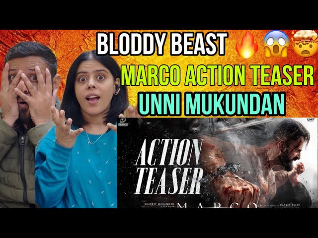 Marco - Action Teaser Reaction | Unni Mukundan | Shareef Muhammed | Haneef Adeni | Ravi Basrur |