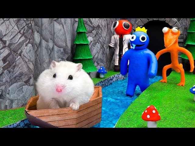 🐹Hamster Adventure: Facing with Rainbow Friends Monsters👿