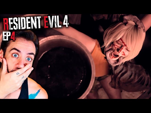 QUIEREN HACERLE LO PEOR A ASHLEY... MUY DESAGRADABLE | Resident Evil 4 Remake #4