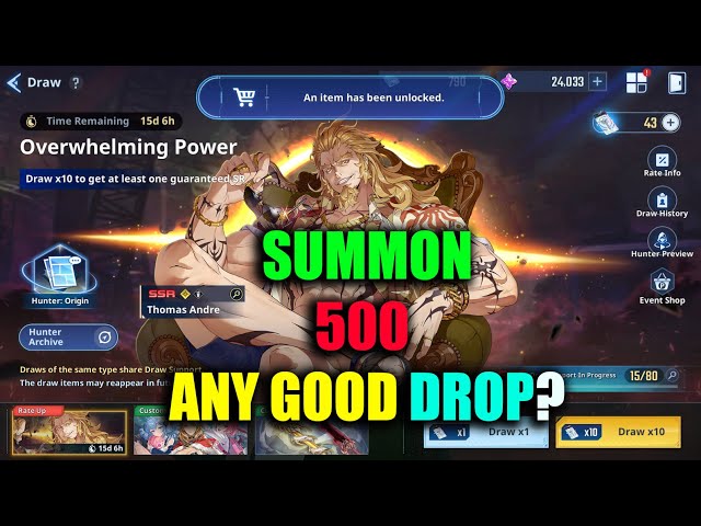 Solo Leveling Arise Summon Up to 500 & Any Good Drop?