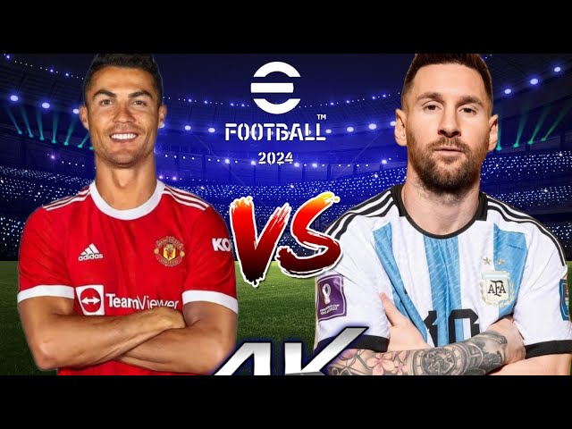 Portugal vs Argentina cristiano ronaldo vs messi ea football