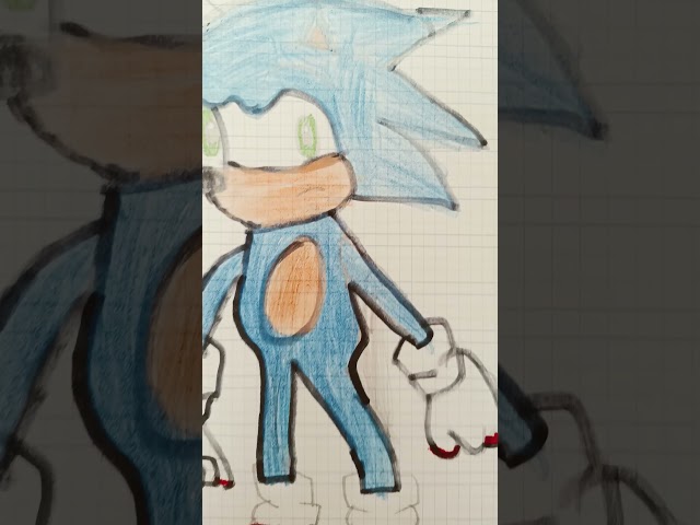 Dibujo de Sonic