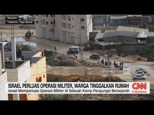 Israel Perluas Operasi Militer, Warga Tinggalkan Rumah