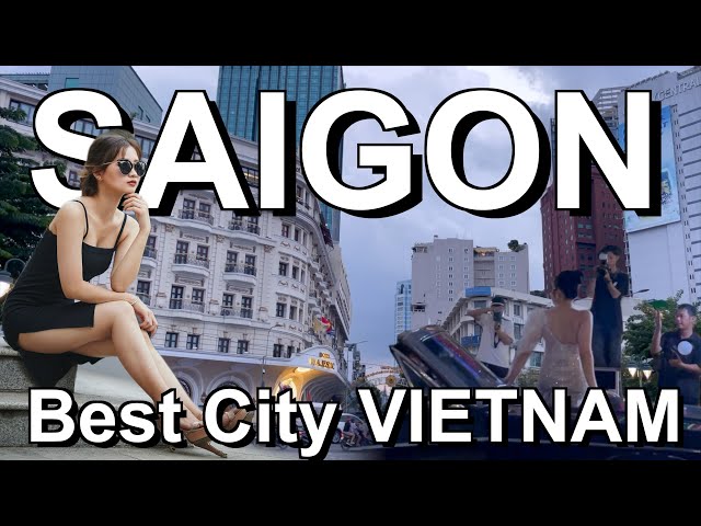 Best City to Visit in Vietnam 🇻🇳 Saigon City Centre Walk