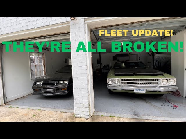 Full update on every one of my cars and trucks (they all need work!)