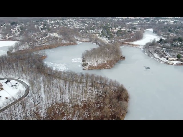 Frozen Little Seneca Lake 2025