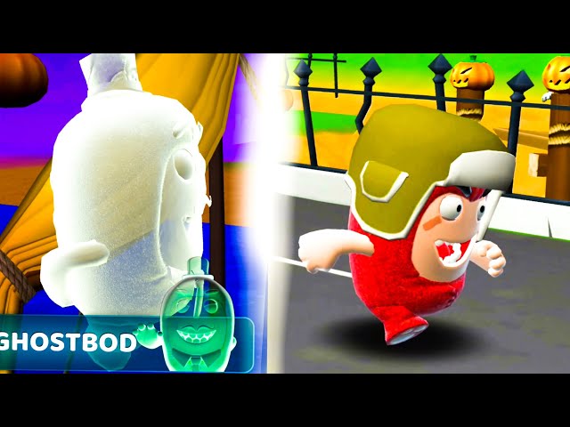 Oddbods Turbo Run #76 Fuse Christmas and Ghostbods Halloween Gameplay