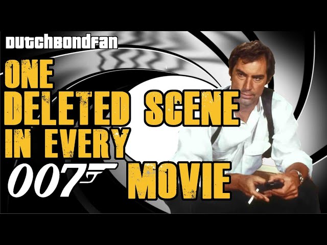 One Deleted Scene in Every Bond Movie