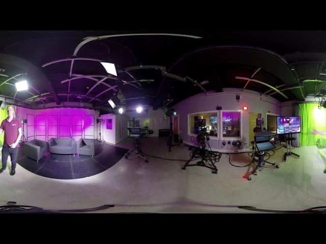 360 degree - Aurora TV studio at Teesside University