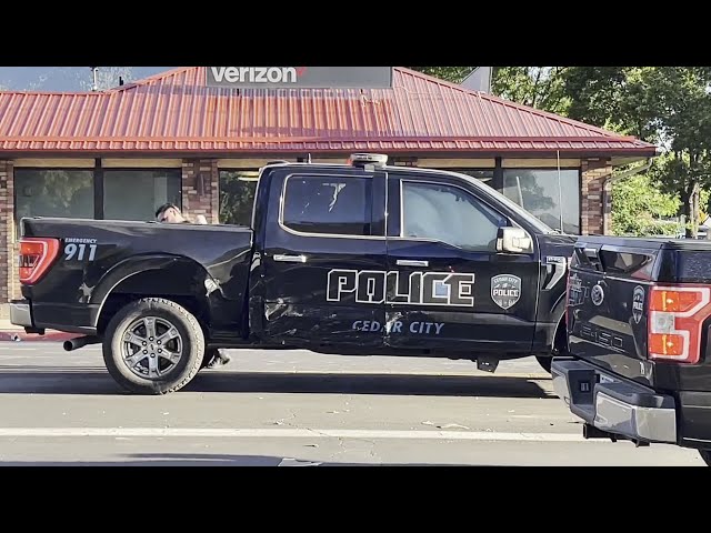 Cedar City budgets $100K for 2 new police vehicles after truck damaged in crash