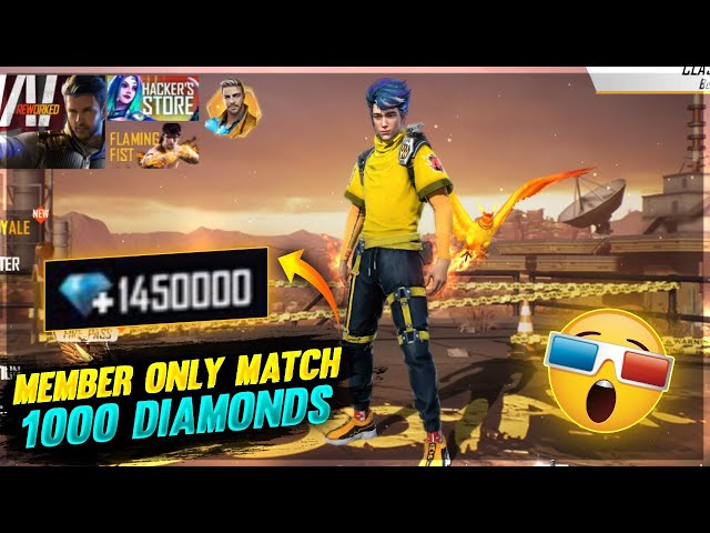 Garena Free Fire Live - Member Only 3000 Diamond Gift